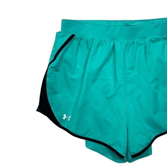 Under Armour Shorts Women's Size XL Fly By 2.0 Running Athletic Shorts - Picture 4 of 10
